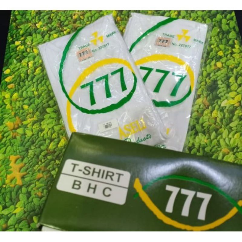 Kaos Oblong Pria 777 / KAOS PRIA 777 / OBLONG PRIA 777 POLOS/ OBLONG 777 / Bahan Katun