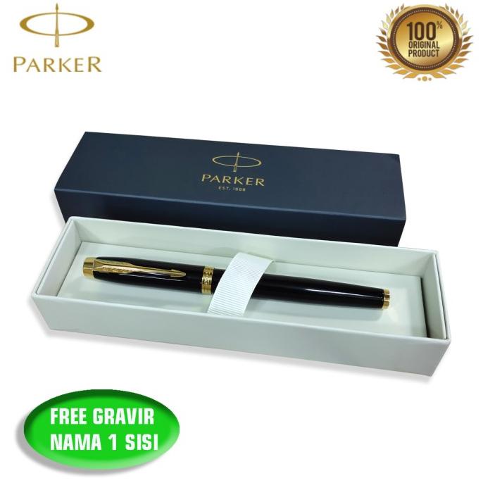 

PARKER NEW IM BLACK GT ROLLERBALL ---Terbaru---