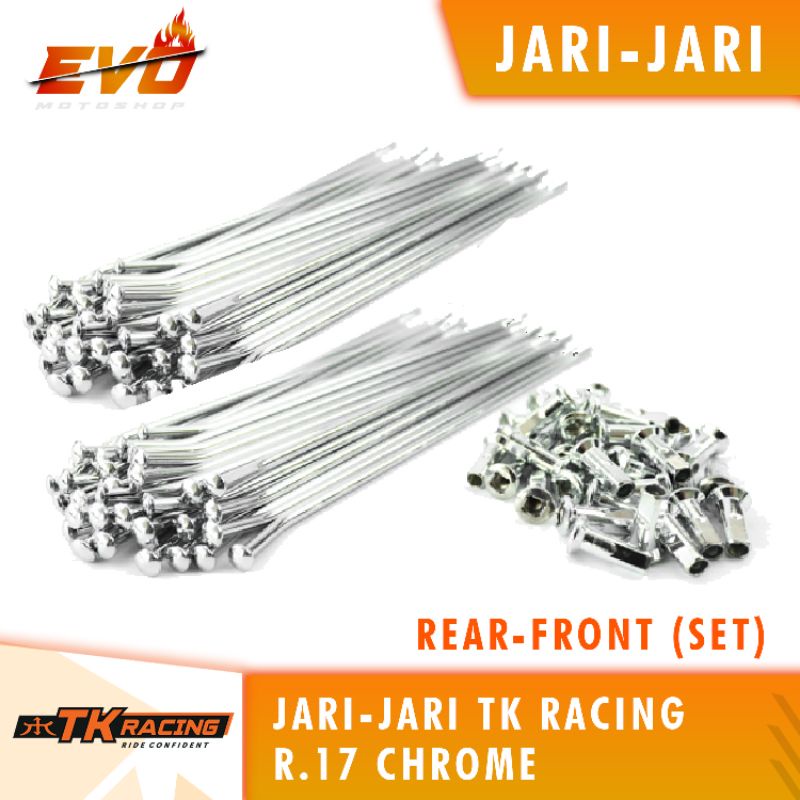JARI JARI TK RING 17 1 SET CHROME