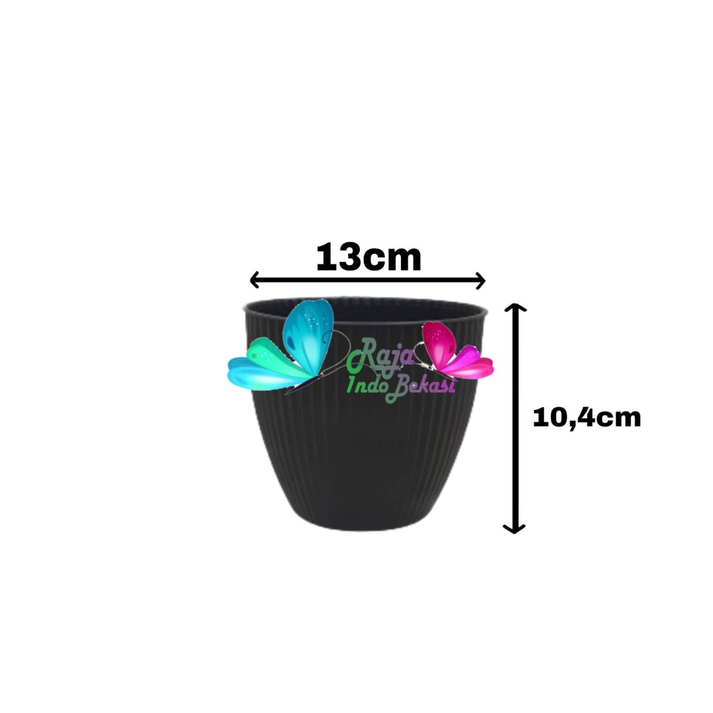 Pot Zigo Kerang 15 Da 13 Cm Hitam Pot Bunga Plastik Murah Putih Uk Mirip Tawon 15 18 Putih