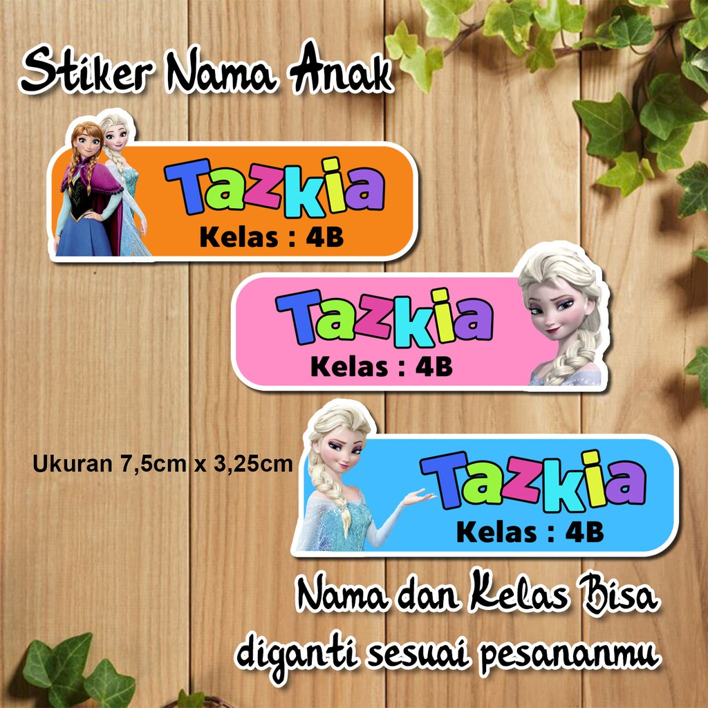 30+ Ide Keren Contoh Bingkai Buat Stiker Nama Bayi - Sticker Fans