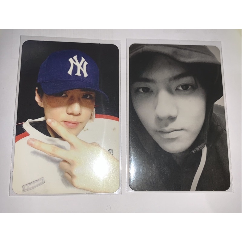 Photocard pc Sehun Love me right official | lmr k, lmr c