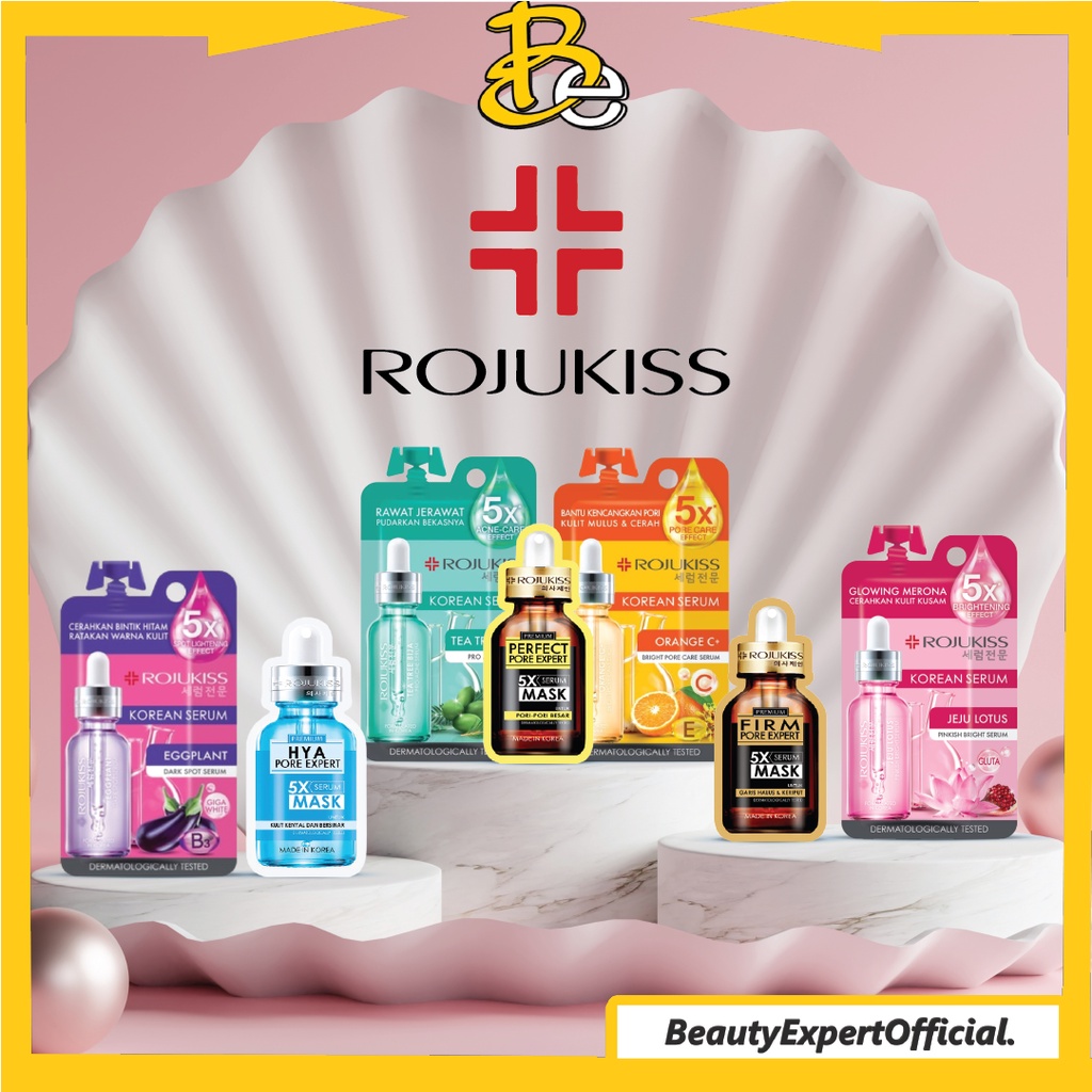 ⭐️ Beauty Expert ⭐️ ROJUKISS Premium 5X Serum Mask 25ml | Rojukis Sheet Masker
