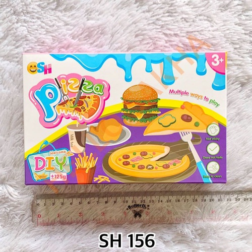 Mainan Anak Magic Sand Sweet Pizza Dan Cetakannya / Mainan Pasir Ajaib Pizza SNI SH 156