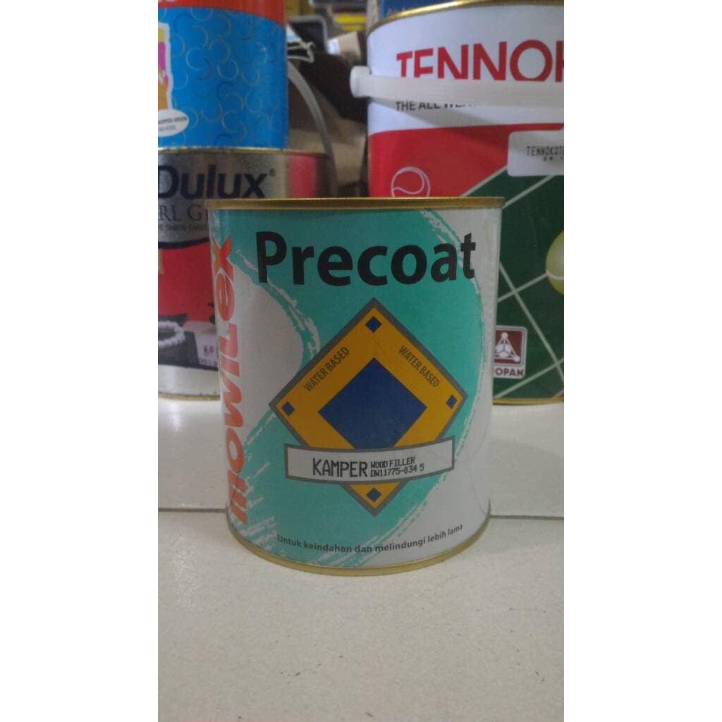 Dempul Mowilex precoat Wood Filler 1 Kg / Mowilex Wood Filler 1 Kg Kamper atau Jati