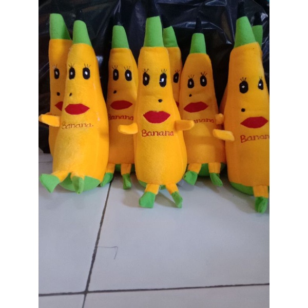 Boneka Pisang/Banana Uk 30Cm Mainan Anak Murah