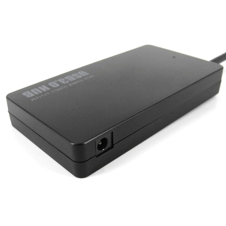 USB Travel Charger &amp; HUB Combo USB 3.0 4 Port - UH-103U3 HITAM