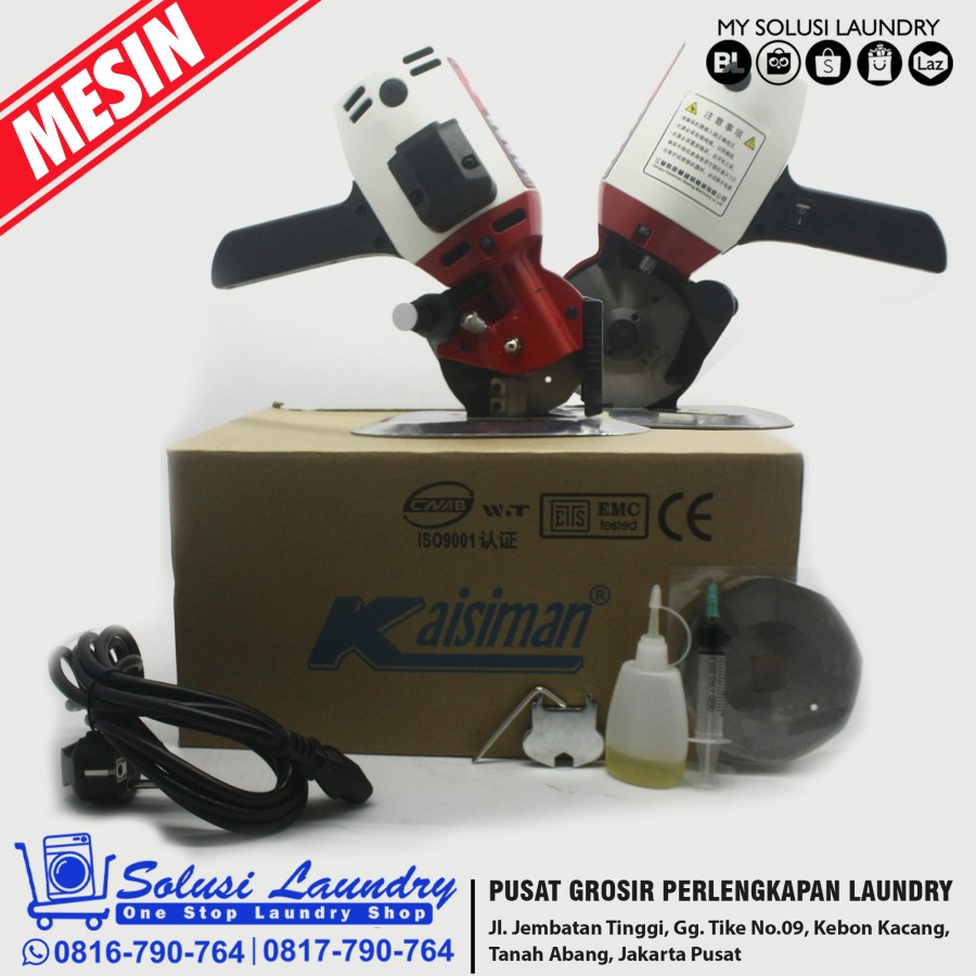 MESIN POTONG BAHAN KAIN KAISIMAN RS-100