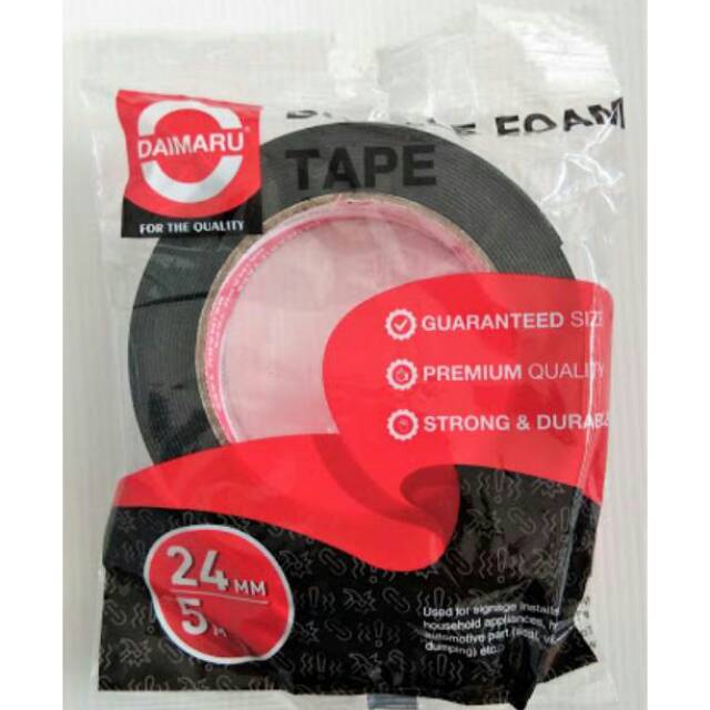 

Daimaru Foam Tape Isolasi 24mm x 5 meter