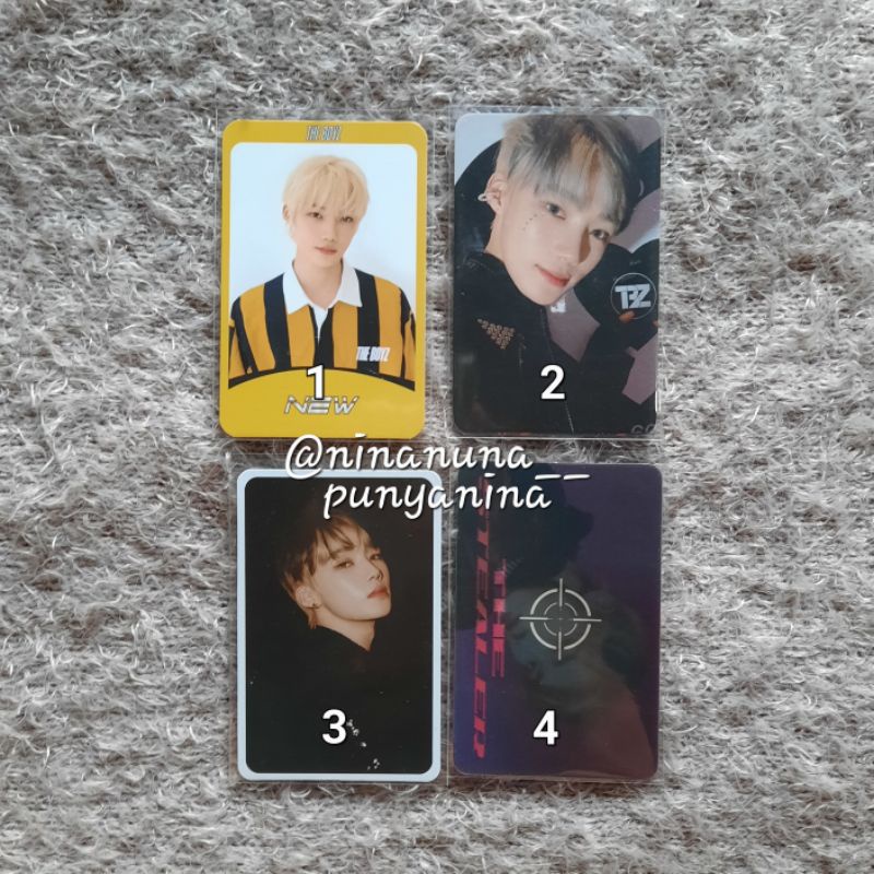 Photocard The Boyz New Chanhee