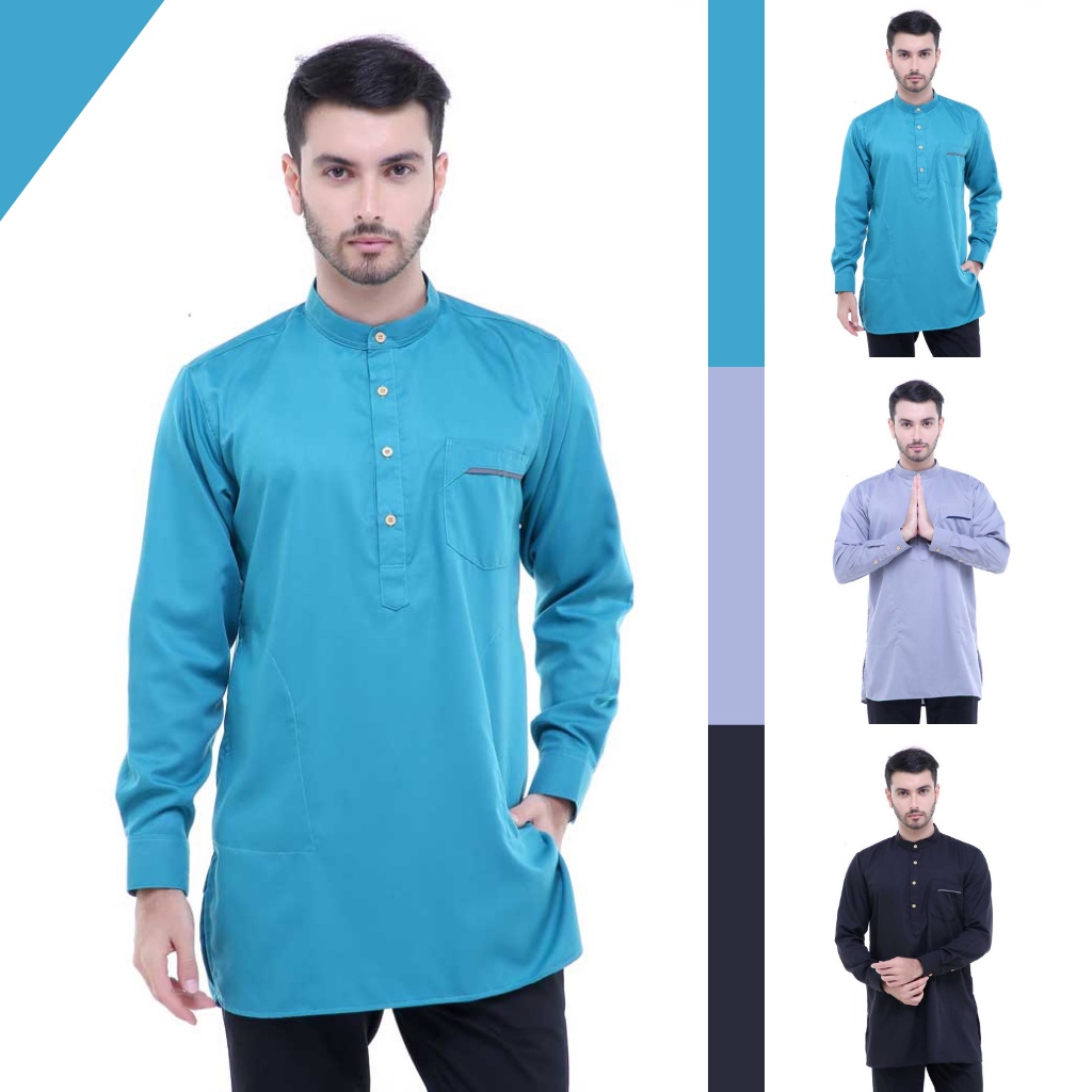 Baju Koko Pria / Baju Koko Dewasa / Koko Dewasa / Baju Muslim Pria / Pakaian Muslim Pria / Koko Kurt