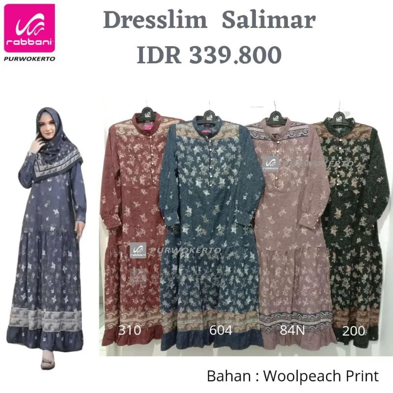 RABBANI - DRESSLIM RABBANI - GAMIS RABBANI - DRESSLIM SALIMAR - GAMIS