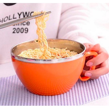 Mangkok Viral Mangkok Mie Serbaguna Korean Fresh Bowl Stainless High Quality