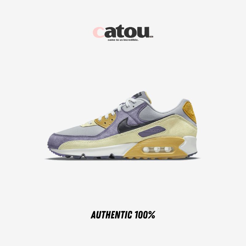 Nike Air Max 90 NRG Violet Court Purple/Lemon Drop Original 100% BNIB [RESMI]