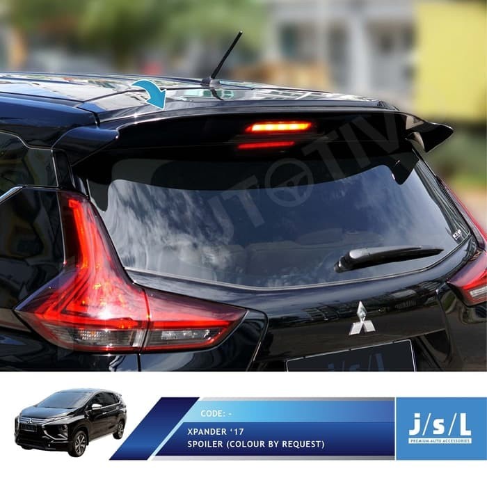 {BEKAS} Mitsubishi Xpander Spoiler Model Original JSL Warna Diskon