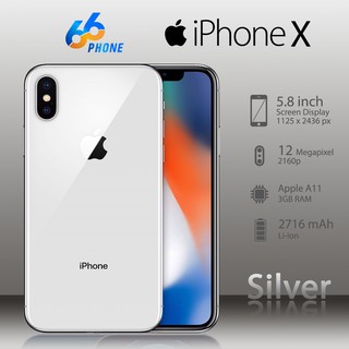 Jual iPhone X 256 GB LIKE NEW BERGARANSI ORI 100% MULUS NORMAL FULLSET