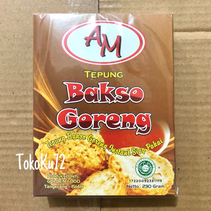 

Ds510 Tepung Bakso Goreng Merk Am 230 Gr Gr6B0B1