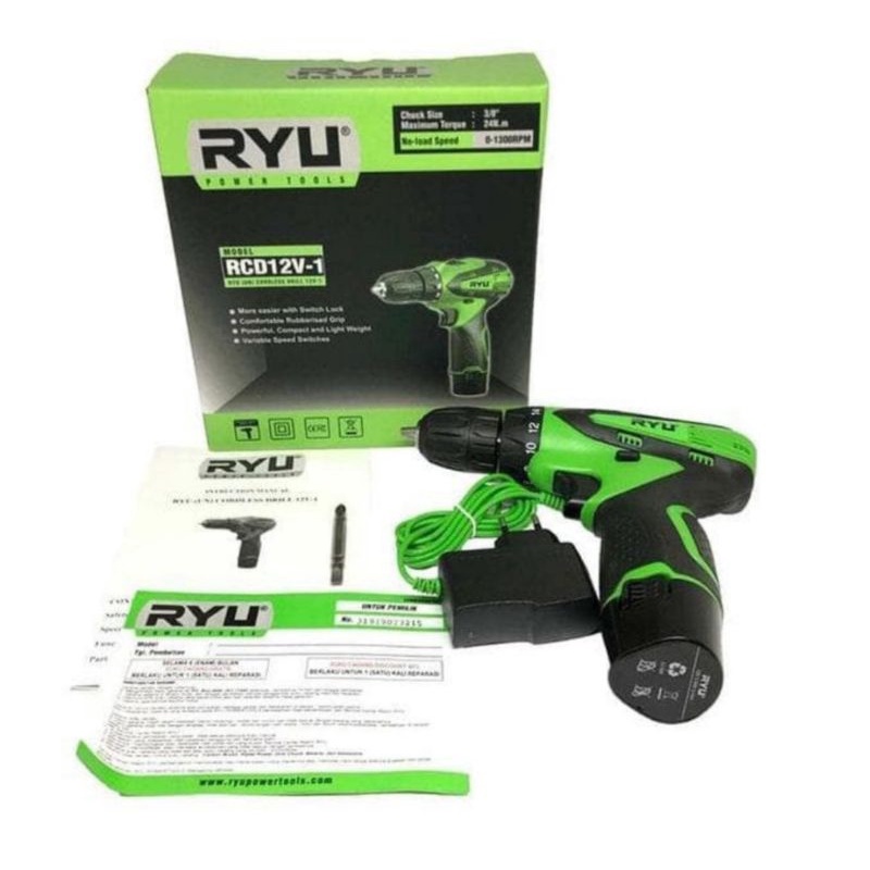 Bor cas 12 volt RYU/BOR baterai 12 volt RYU