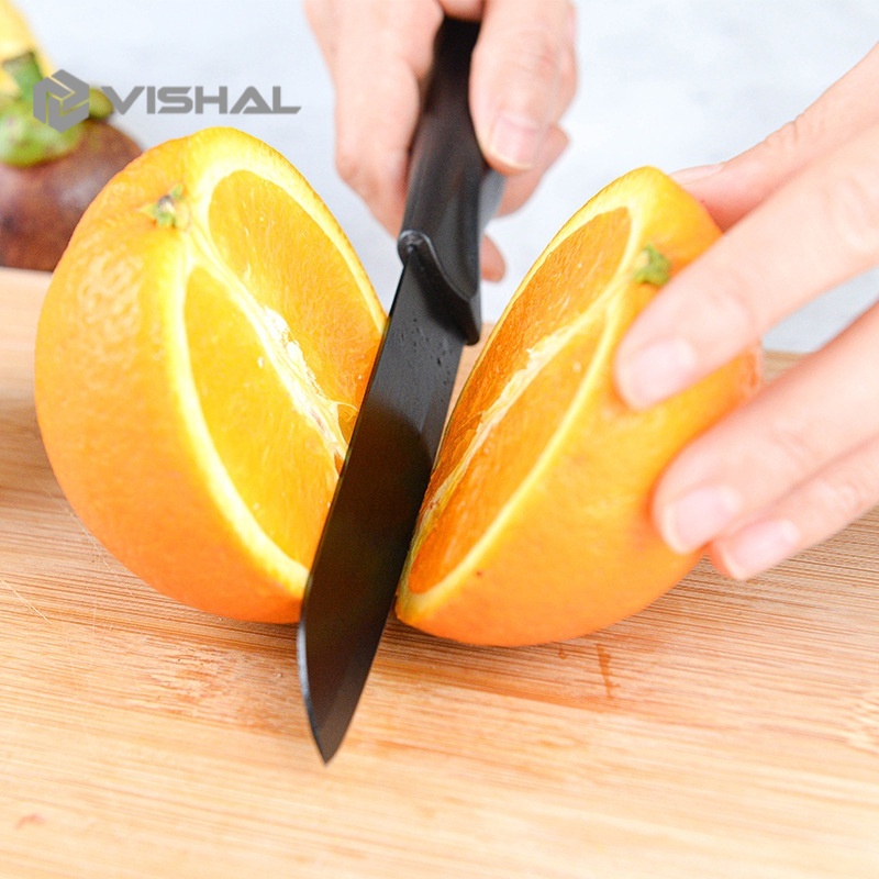 VISHAL Pisau Set 5 +Talenan+ Pengasah Pisau / Gandum Stainless Pisau Dapur VS-1816