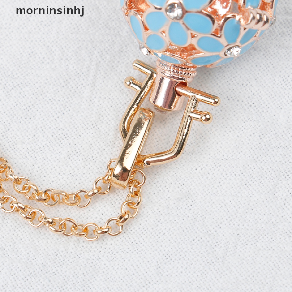 Mor Liontin Locket Bulat Motif Bunga Daisy Untuk Diffuser Aromaterapi