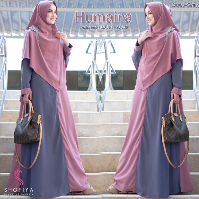GAMIS HUMAIRA SYARI ORI BY SHOFIYA