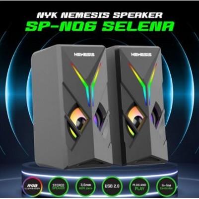 ITSTORE NYK Nemesis Speaker SPN 06 Selena Gaming RGB NYK SP-N06 SP N06 LED RGB