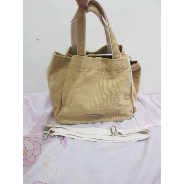 tas tote serut rawrow kanvas tebal preloved
