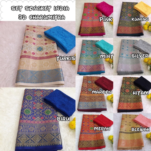 Kamen Songket Palembang Meteran