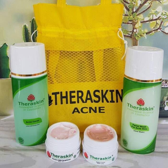 Awas Palsu Paket Acne Cream Theraskin Original Bpom Shopee Indonesia