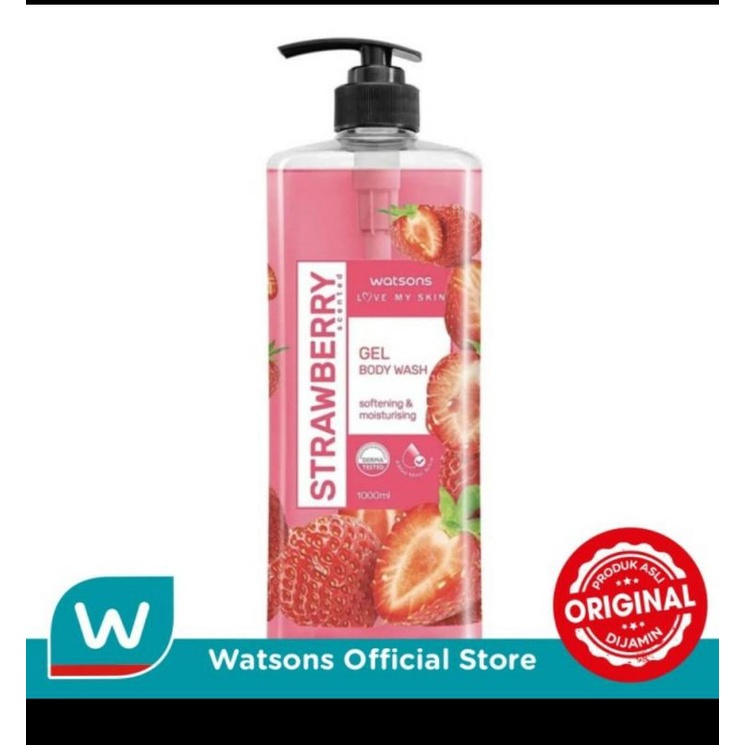 Watsons Body Wash Natural Scented 1000ml