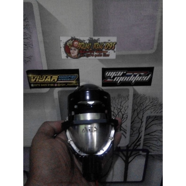 PROJI NEW AES WST 2,5'' BI-LED LENS / LAMPU DEPAN PROJI BI-LED LENS AES 2,5" INCH