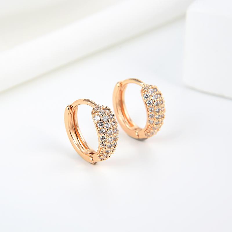 Hyl Jewelry 158E Anting Wanita Titanium Anti Karat Model Tusuk