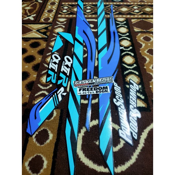 STRIPING YAMAHA ALFA BIRU PREMIUM