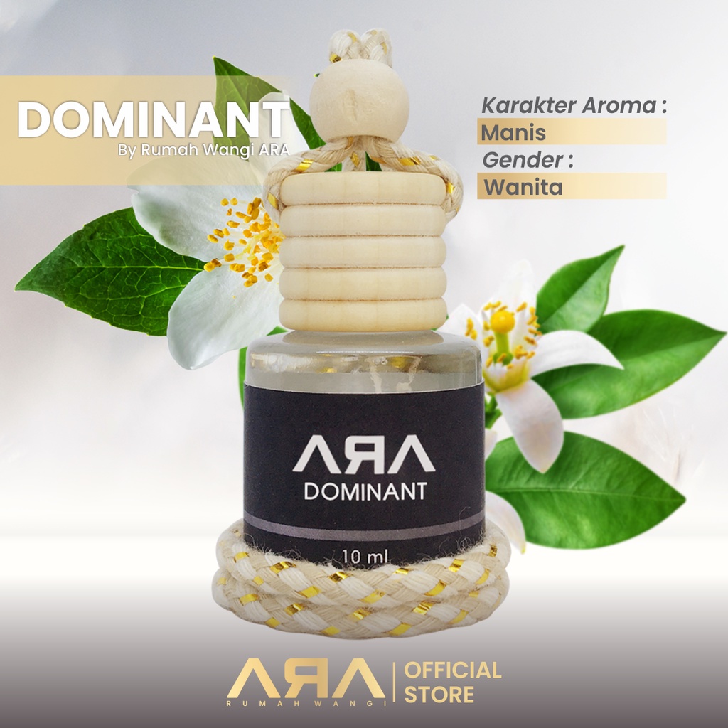 New Rumah Wangi ARA - DOMINANCE Parfum Pewangi Mobil Pengharum Ruangan Original
