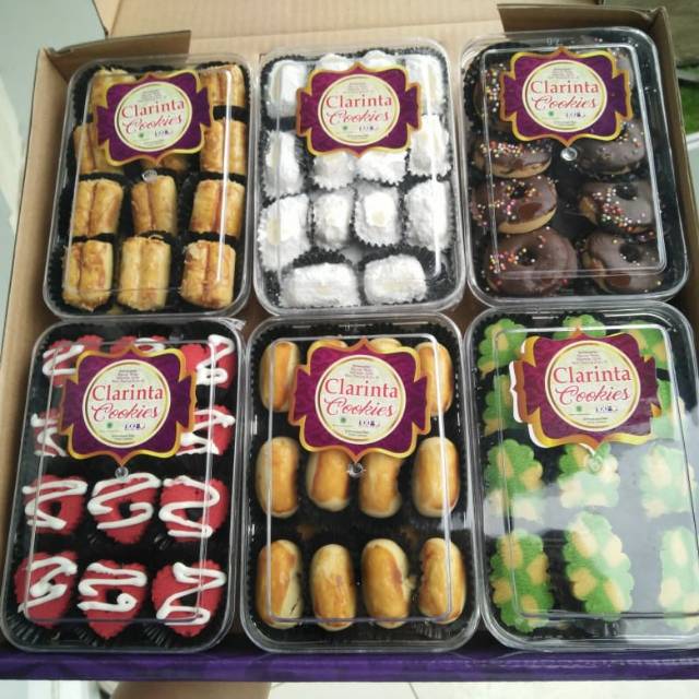 Paket Kue Kering Lebaran Clarinta Cookies