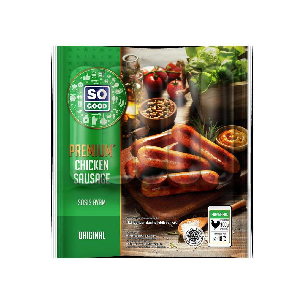 So Good Sausage Premium Original 300 Gram