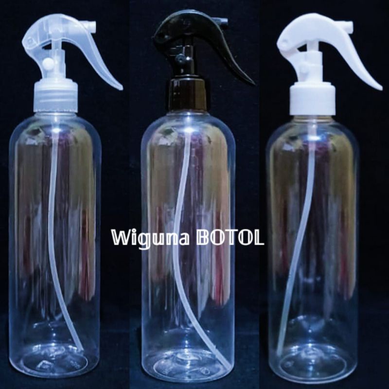 Botol Spray 500ml Tinggi / Botol Triger 500ml Oval / Botol 500ml Clear spray Triger