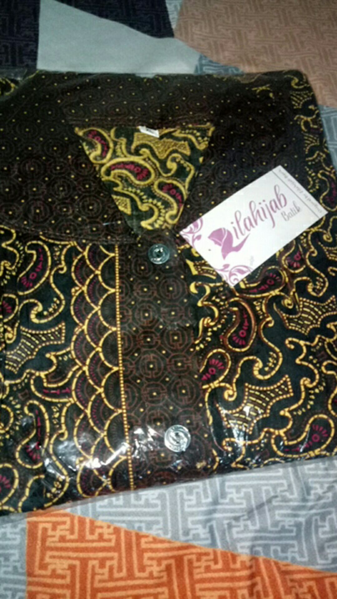 [ Terbaru ] Atasan Batik Wanita Kerja Kantor Ori Shabirah Batiksolo Blouse Blusebatik Batikmodern Xl