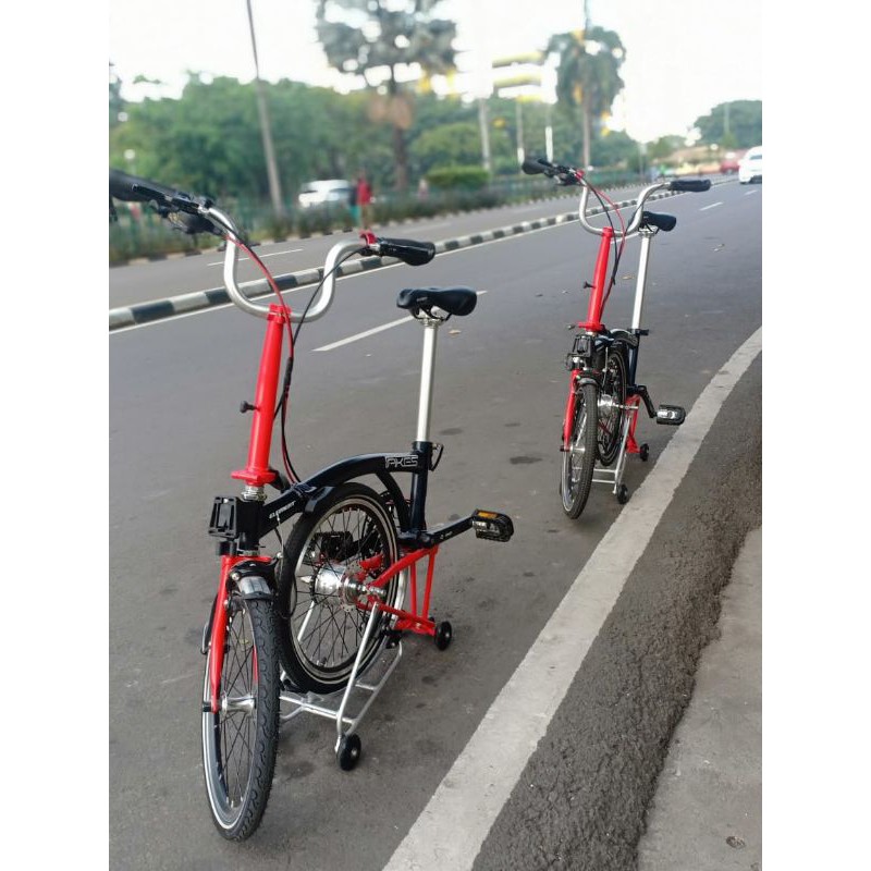 Sepeda Lipat Element Pikes 8 Speed Like New