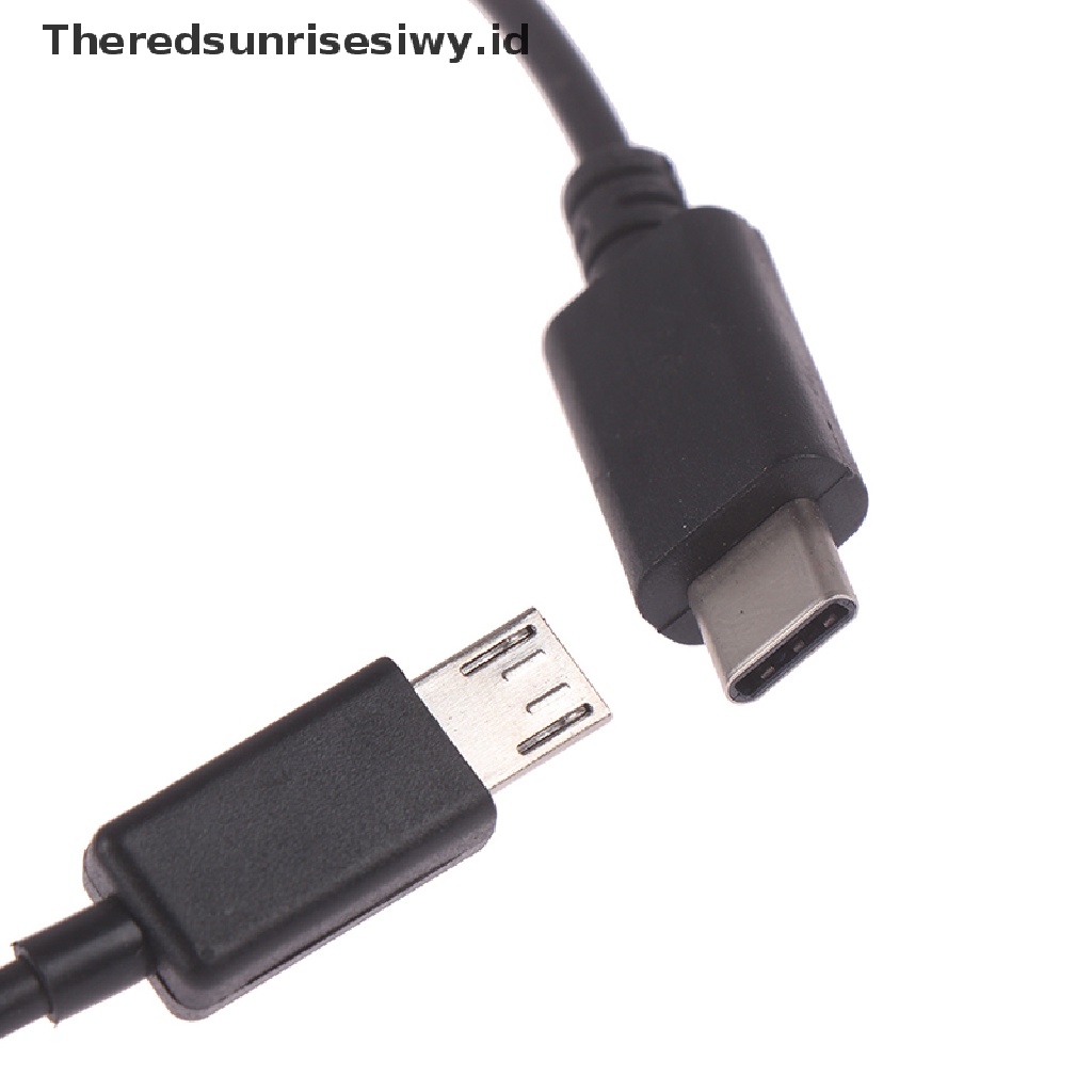 (Theredsunrisesiwy.Id) Adaptor Splitter Kabel Otg Micro Usb/Type C Ke2 Female