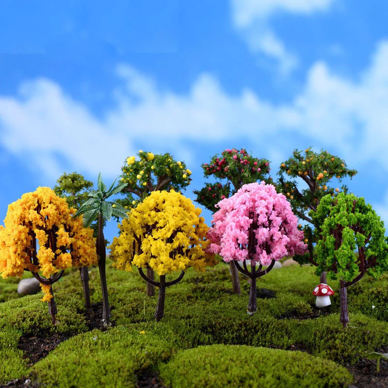 Tanaman Bunga Sakura Untuk Maket Miniatur Terrarium Diorama - MNB45