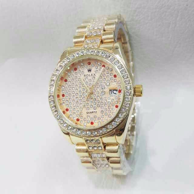 Jam Tangan Wanita Rolex  / Jam Rolex Diamond krski tp