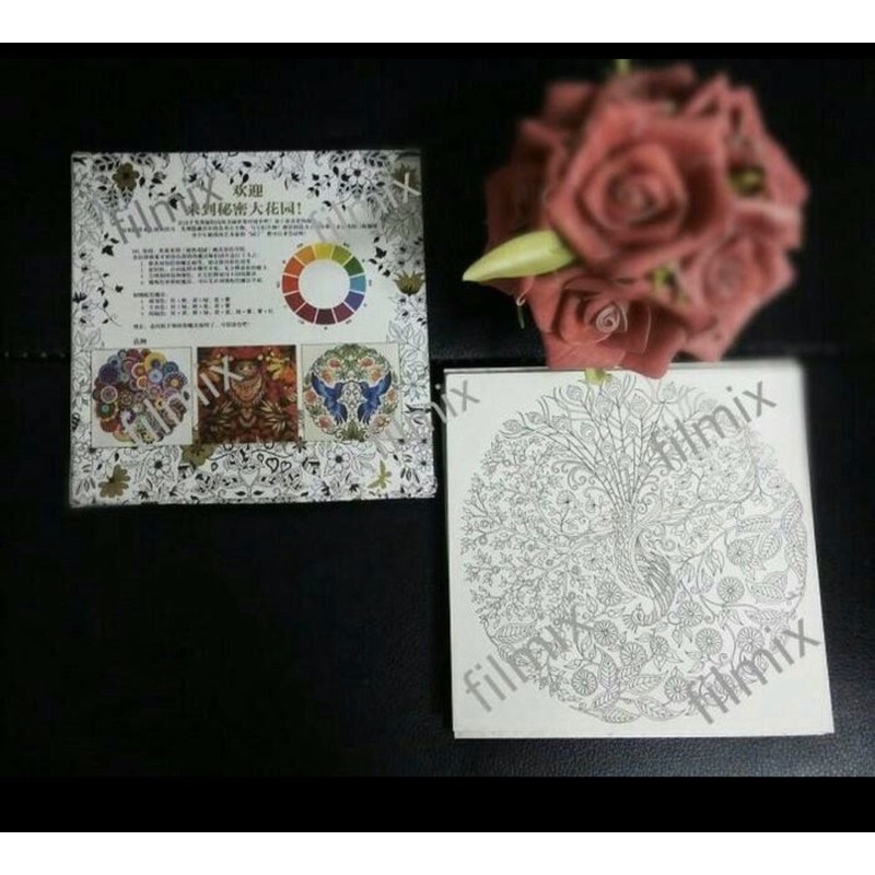 buku mewarnai korea coloring book