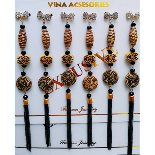 ISI 6 PCS BROOCH DAGU ETNIX CHANEL