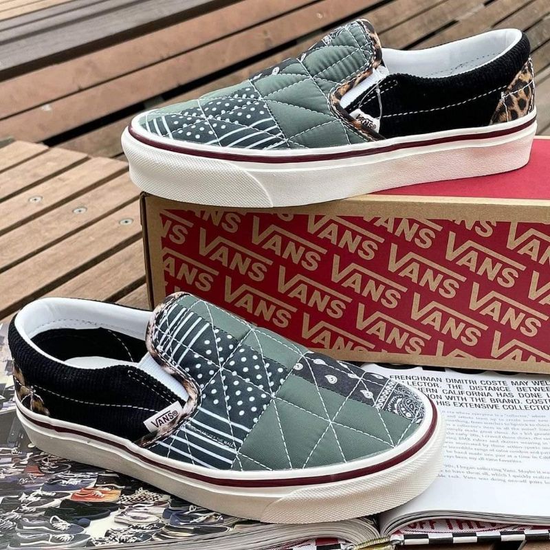 VANS SLIP-ON 98 DX ANAHEIM FACTORY QUILTED MIX