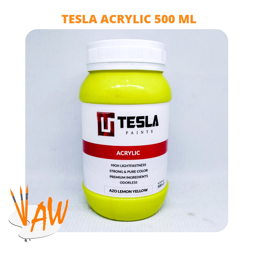 

Cat Acrylic Tesla 500 ML Yellows And Reds