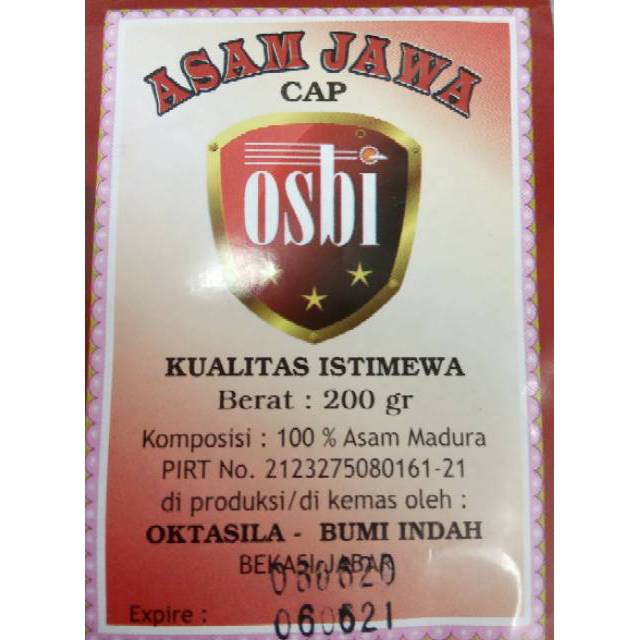 

Osbi Asam Jawa 200gr