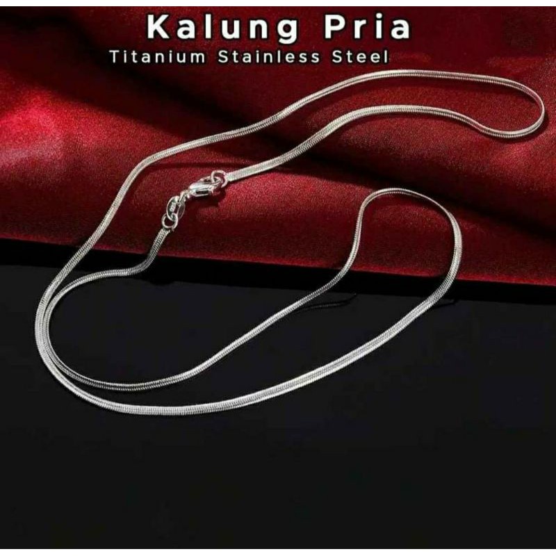 [COD] KALUNG TITANIUM BUAT WANITA TERLARIS MODEL KOREAN STAYLE