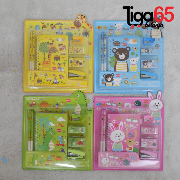 

Stationery Set #40990 Buku & Alat Tulis Anak / Karakter Fancy Gambar Lucu