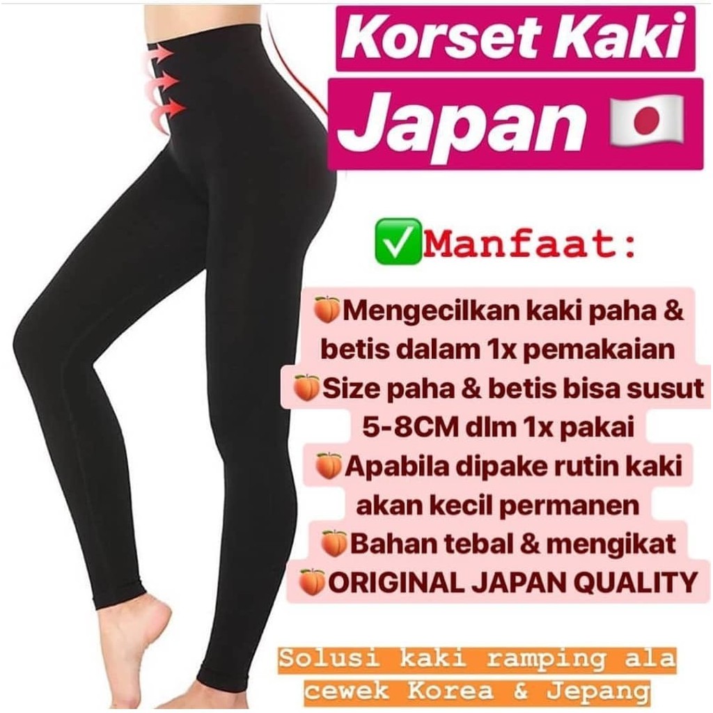 SLIMMING NIGHT LEGGING  PELANGSING KAKI BETIS DAN PINGGANG BAHAN TEBAL DAN ADA BOX